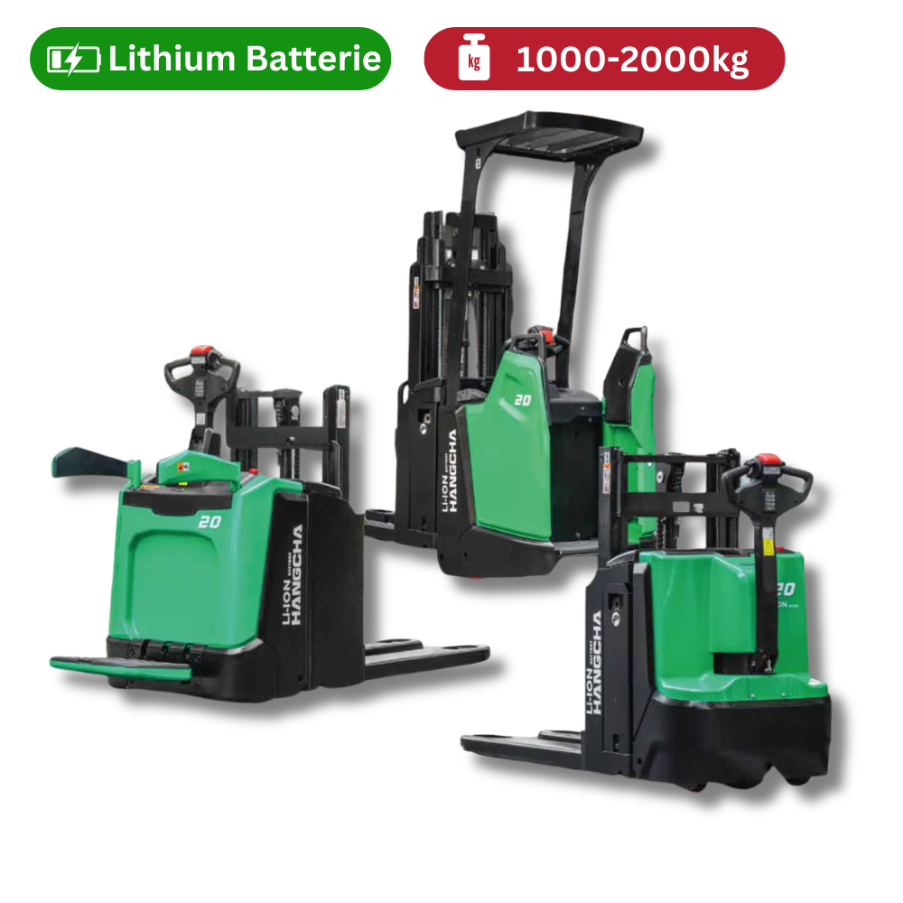 Hangcha X Serie Doppelstock-Hochhubwagen (1,0–2,0 t, Lithium-Ionen)