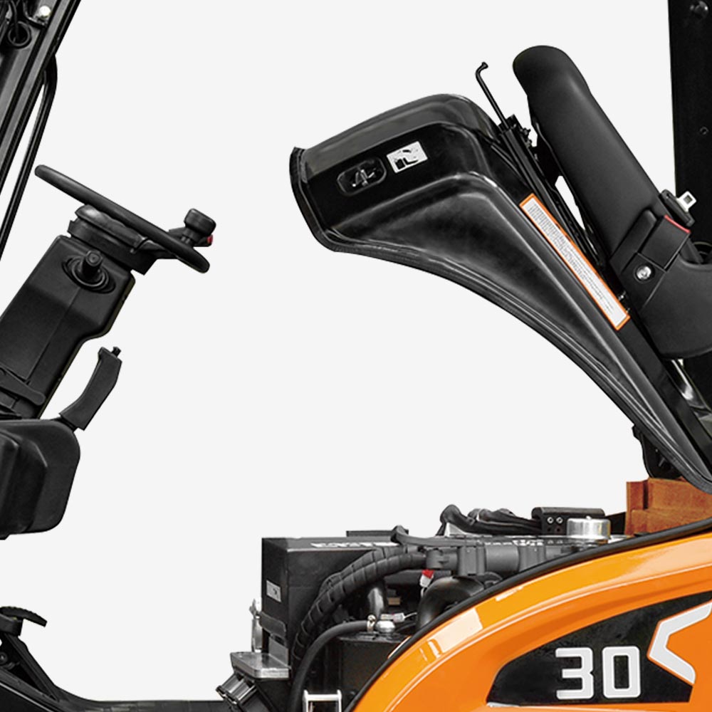 Hangcha XE & XH Series 4-Rad Elektro-Gabelstapler (1,5–3,8 t, Li-Ion)