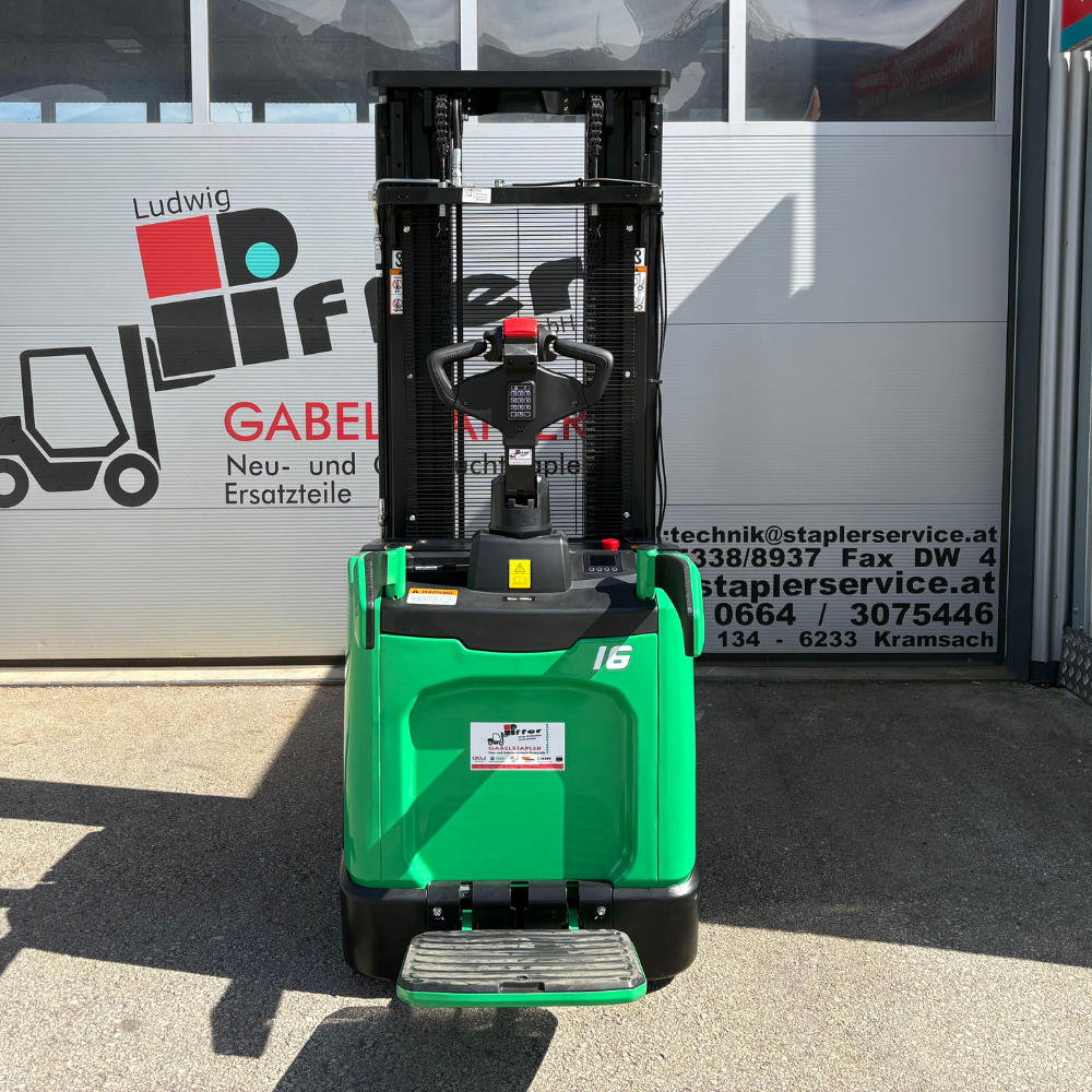 Hangcha Elektro-Hochhubwagen mit Initialhub – CDD16-XT1S-SIL, 1.600 kg, 4.700 mm Hubhöhe