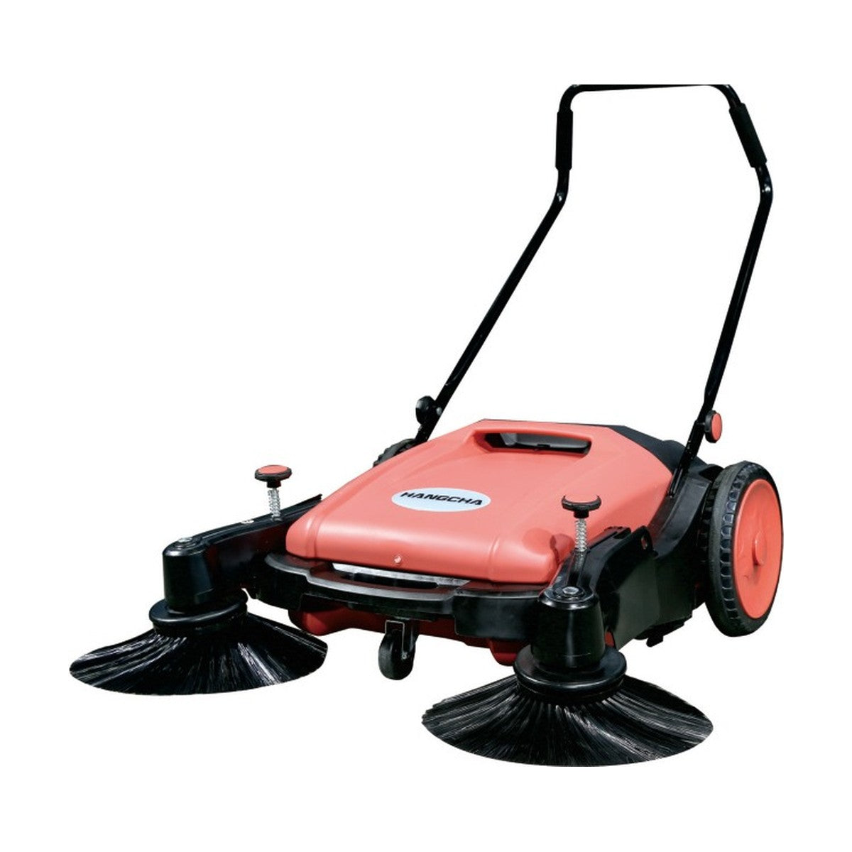 Hangcha A1000 Handkehrmaschine mit zwei Seitenbesen, 92 cm Kehrbreite