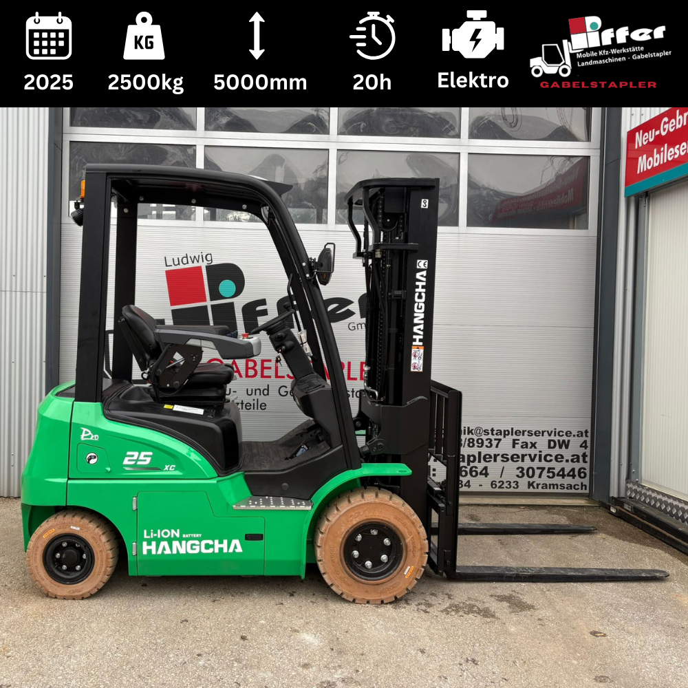 Hangcha 4-Rad Elektro Stapler | CPD25-XCY2-SI