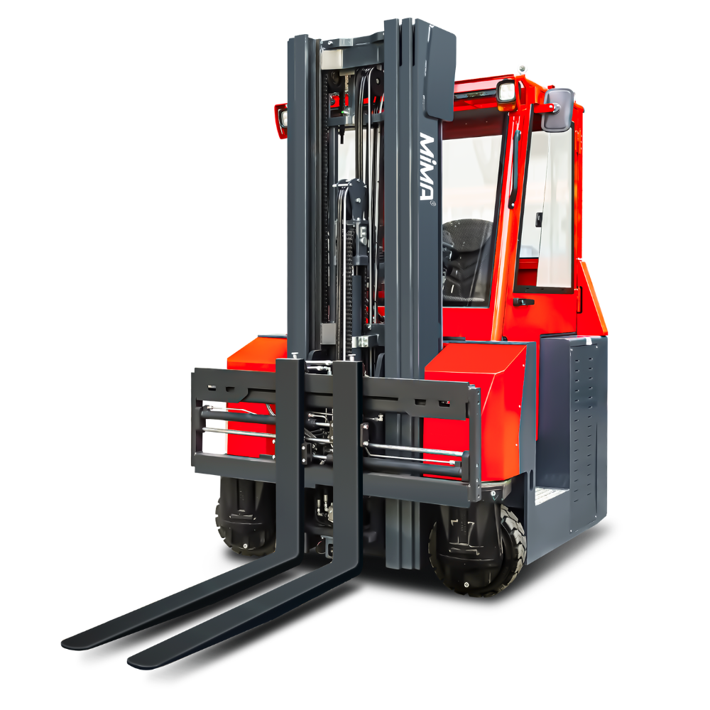 MiMA MQK Serie Vierwegestapler 3,0 – 4,0 t (Elektro) – Mittelsitz / Seitensitz