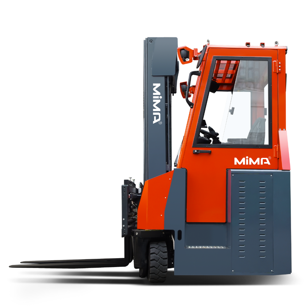 MiMA MQK Serie Vierwegestapler 3,0 – 4,0 t (Elektro) – Mittelsitz / Seitensitz