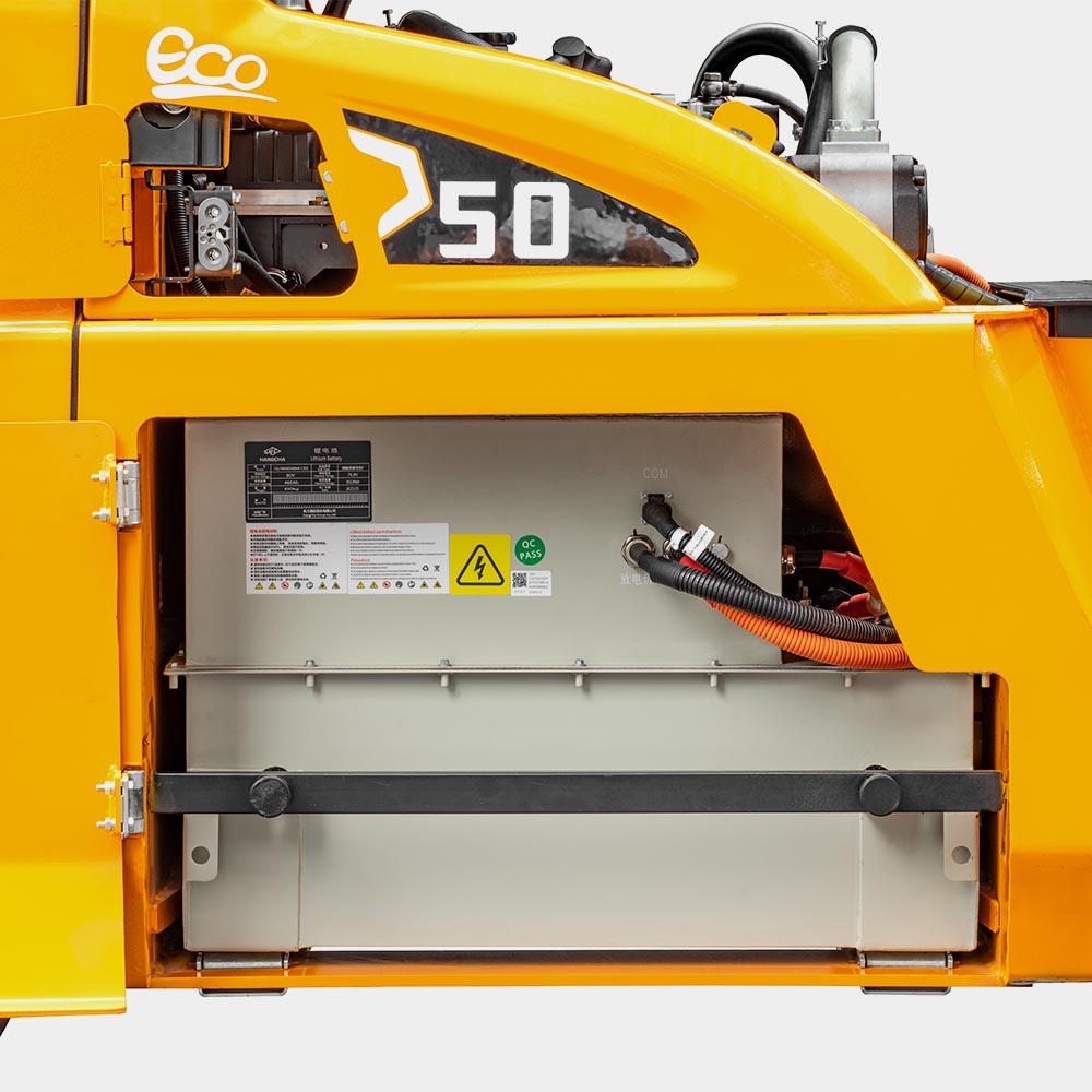 Hangcha XE & XH Series 4-Rad Elektro-Gabelstapler (4,0–5,0 t, Li-Ion)