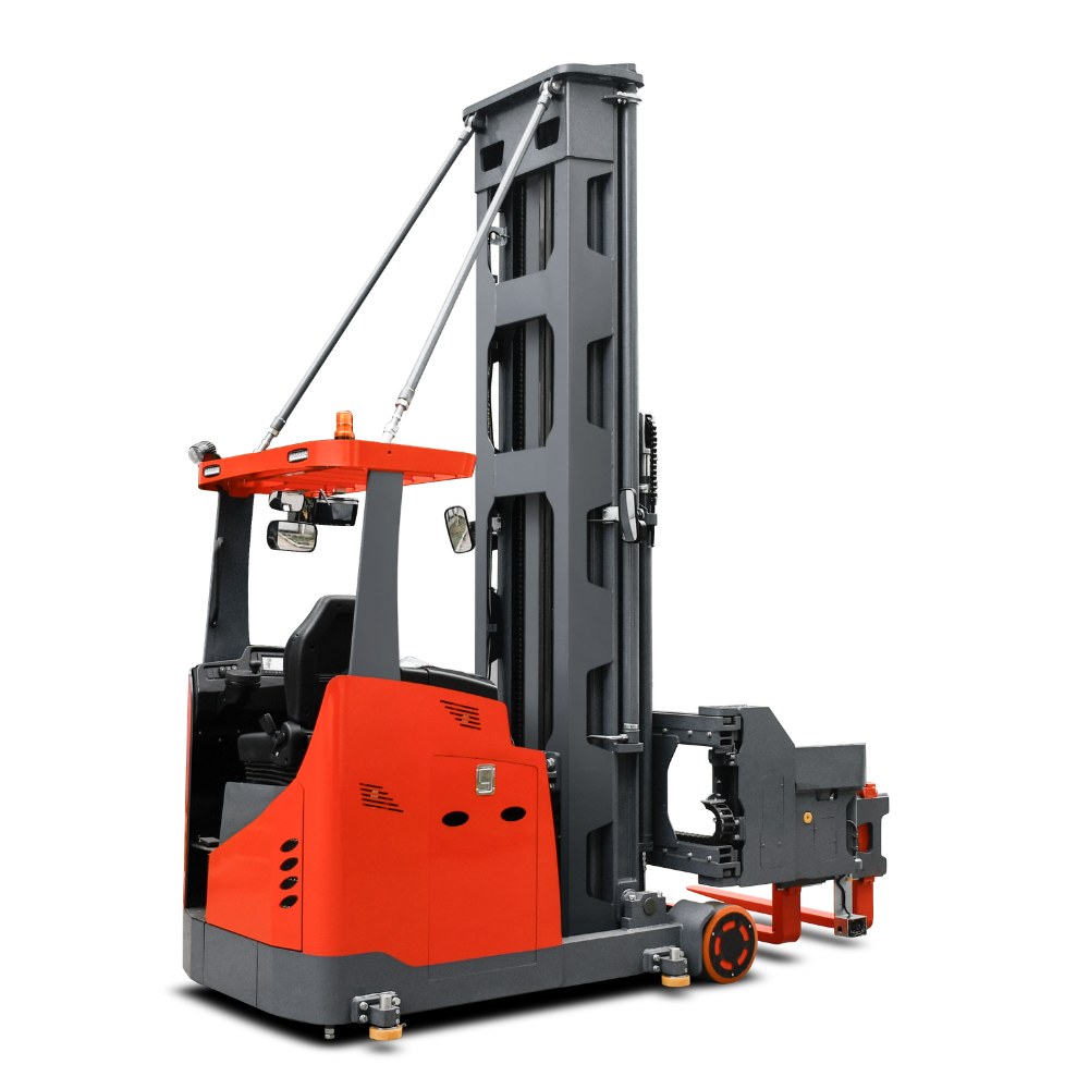 MiMA MCA16 Dreiseitenstapler (Schmalgangstapler) 1,6 t – Hubhöhe bis 12.000 mm