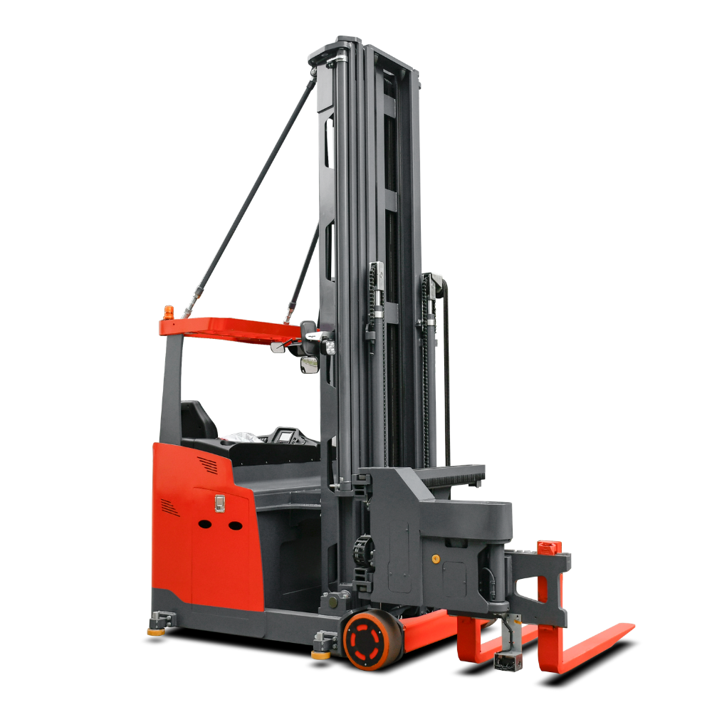 MiMA MCA16 Dreiseitenstapler (Schmalgangstapler) 1,6 t – Hubhöhe bis 12.000 mm