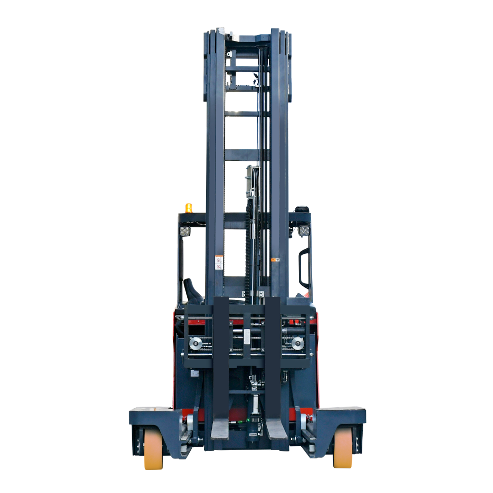 MiMA MQZ Serie Vierwegestapler mit Seitensitz 2,5 – 3,0 t (Elektro) – Hubhöhe bis 10.500 mm