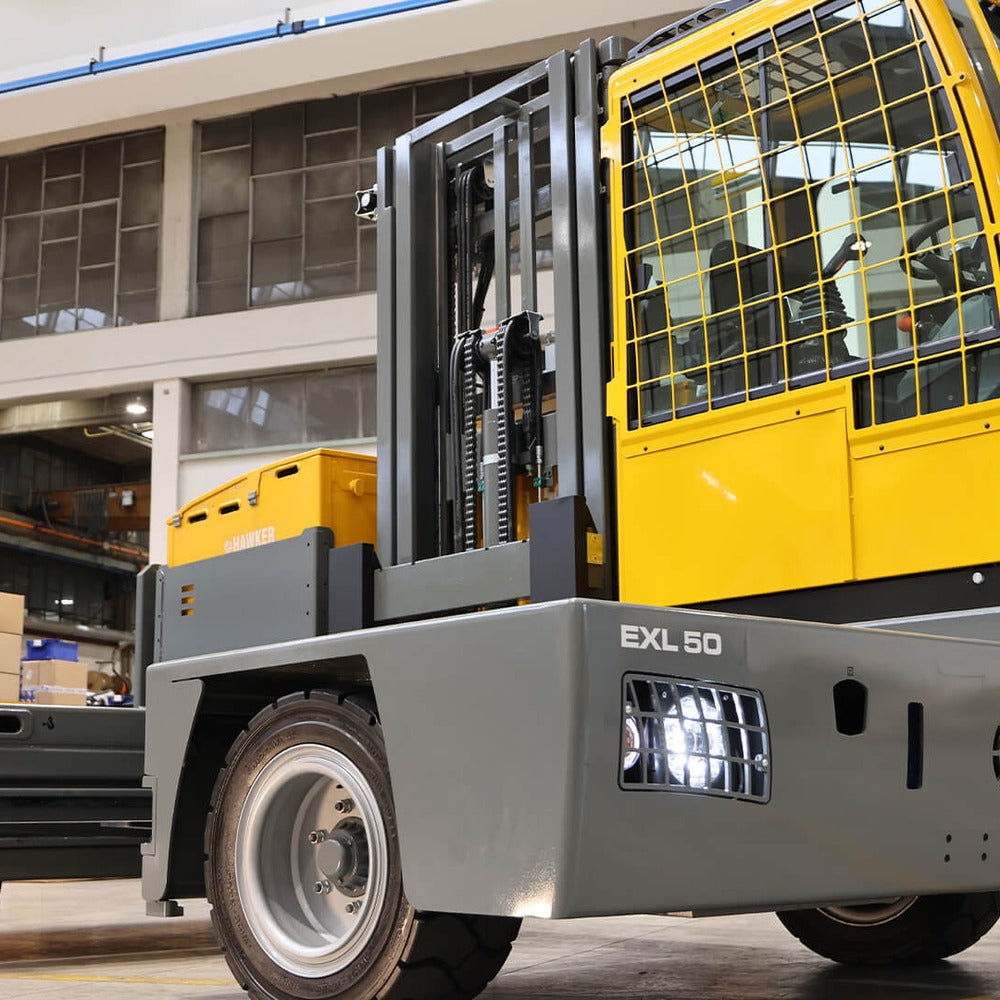 Baumann EXL 50 in der Lagerhalle