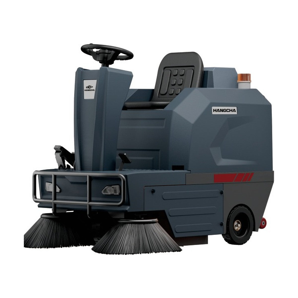 Hangcha B1250 Aufsitz-Kehrmaschine mit zwei Seitenbesen