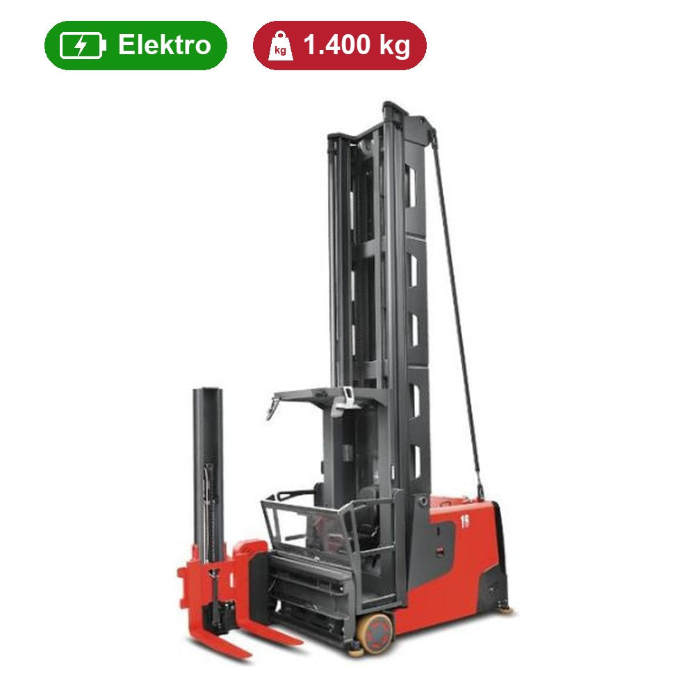 MiMA MCC14 Man-up Drehschemelstapler Kühlhaus