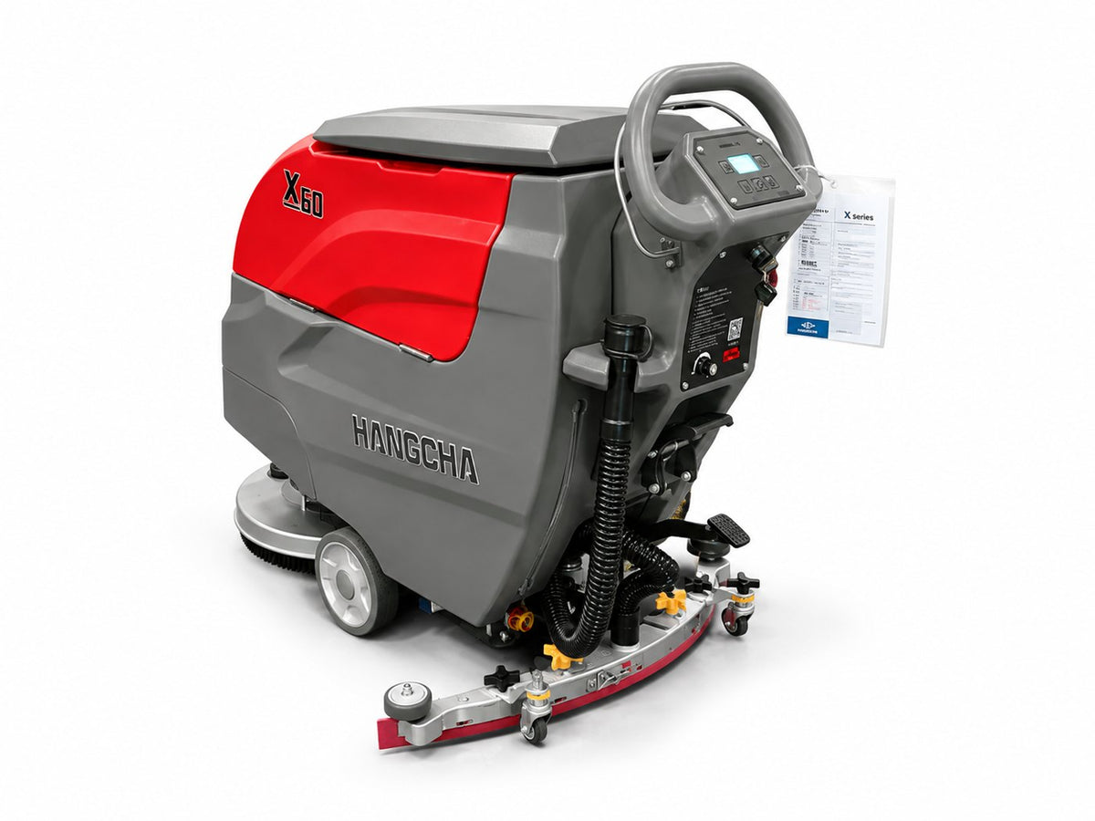 Hangcha X60i Scheuersaugmaschine Rückansicht